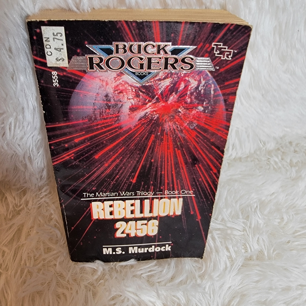1989 Buck Rogers Rebellion 2456 The Martian Wars Trilogy Book One M.S. Murdock